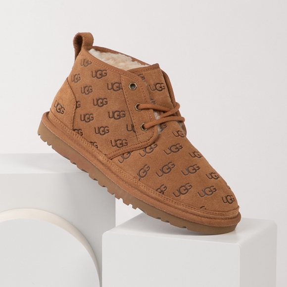 UGG Shoes - UGG Women Neumel Emboss Chukka Boot - Chestnut.